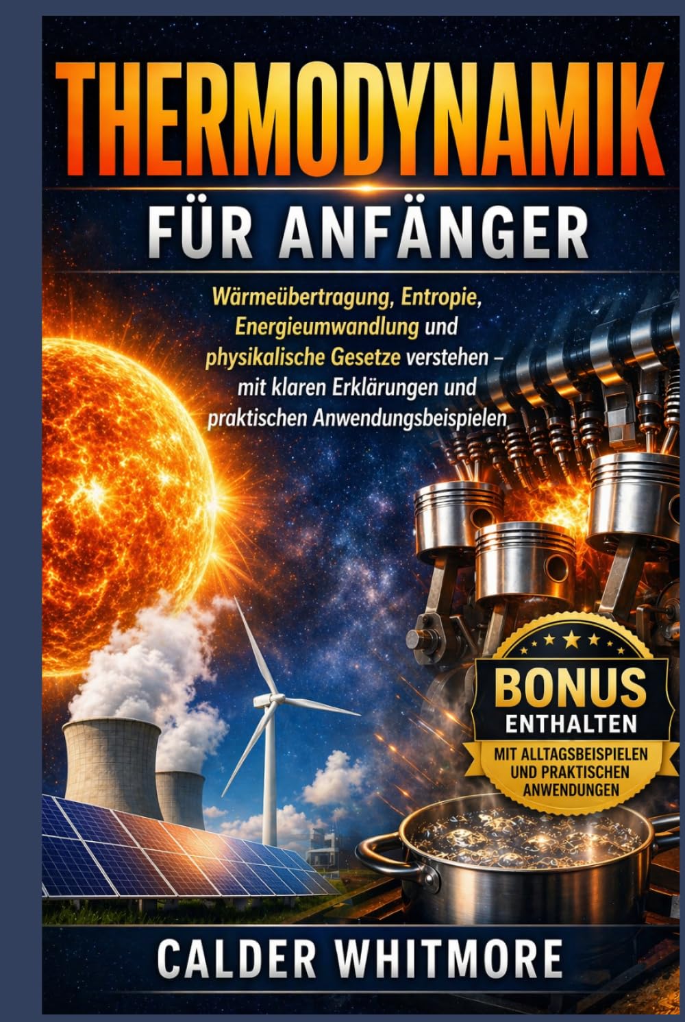 Thermodynamik für Anfänger: Wärmeübertragung, Entropie, Energieumwandlung und physikalische Gesetze verstehen – mit klaren Erklärungen und praktischen Anwendungsbeispielen