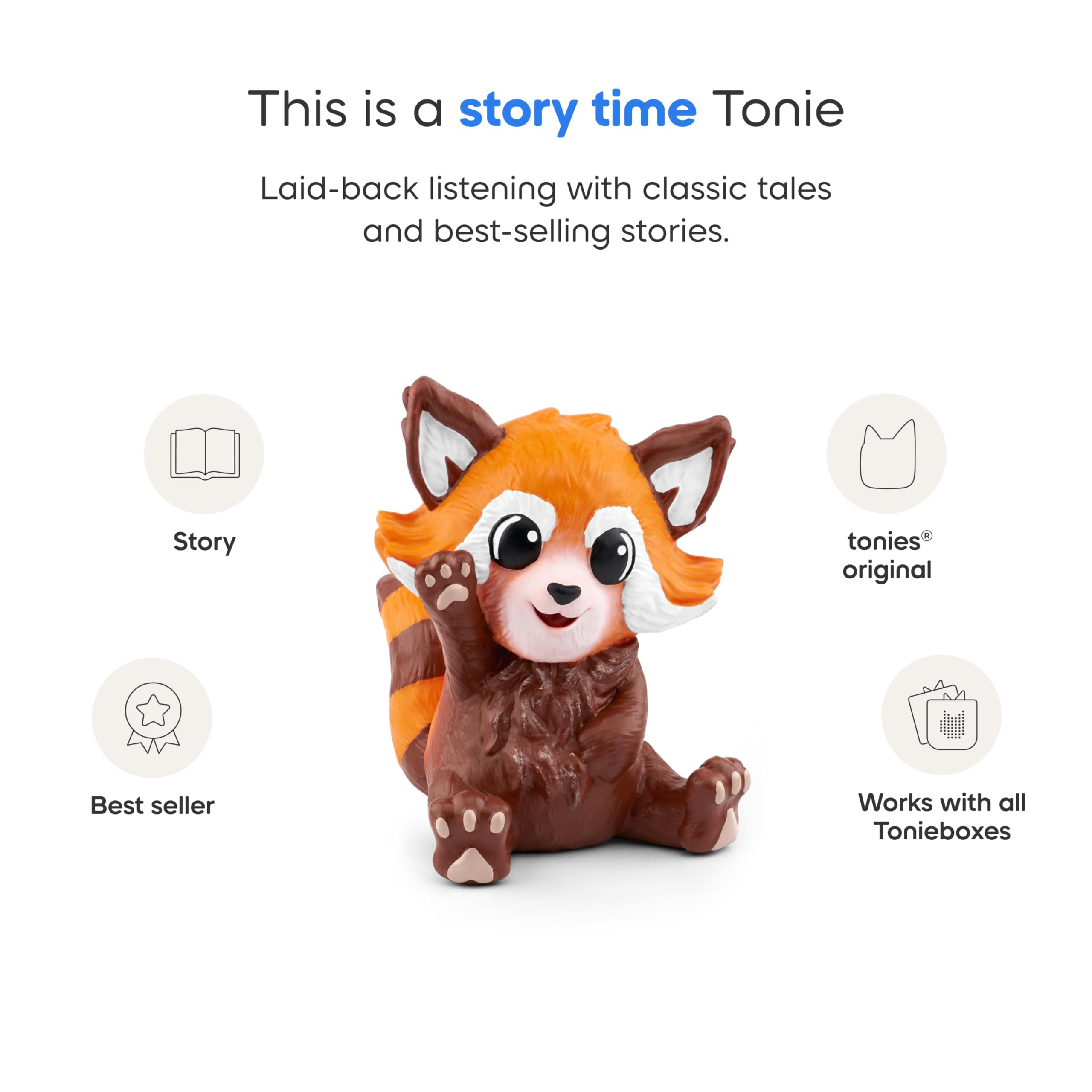 Tonies Green Team – Mission Sauvetage à Terre Avec Nina Le Panda Rouge - Figurine Toniebox