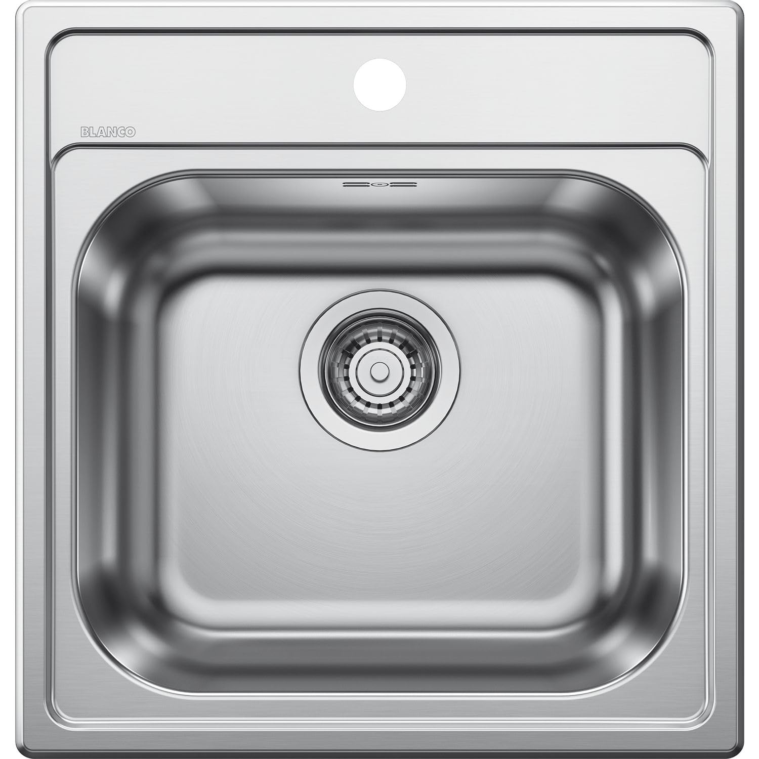Blanco 525322 | Évier de cuisine en acier inoxydable DANA 45 | Couleur/Finition : Acier brossé