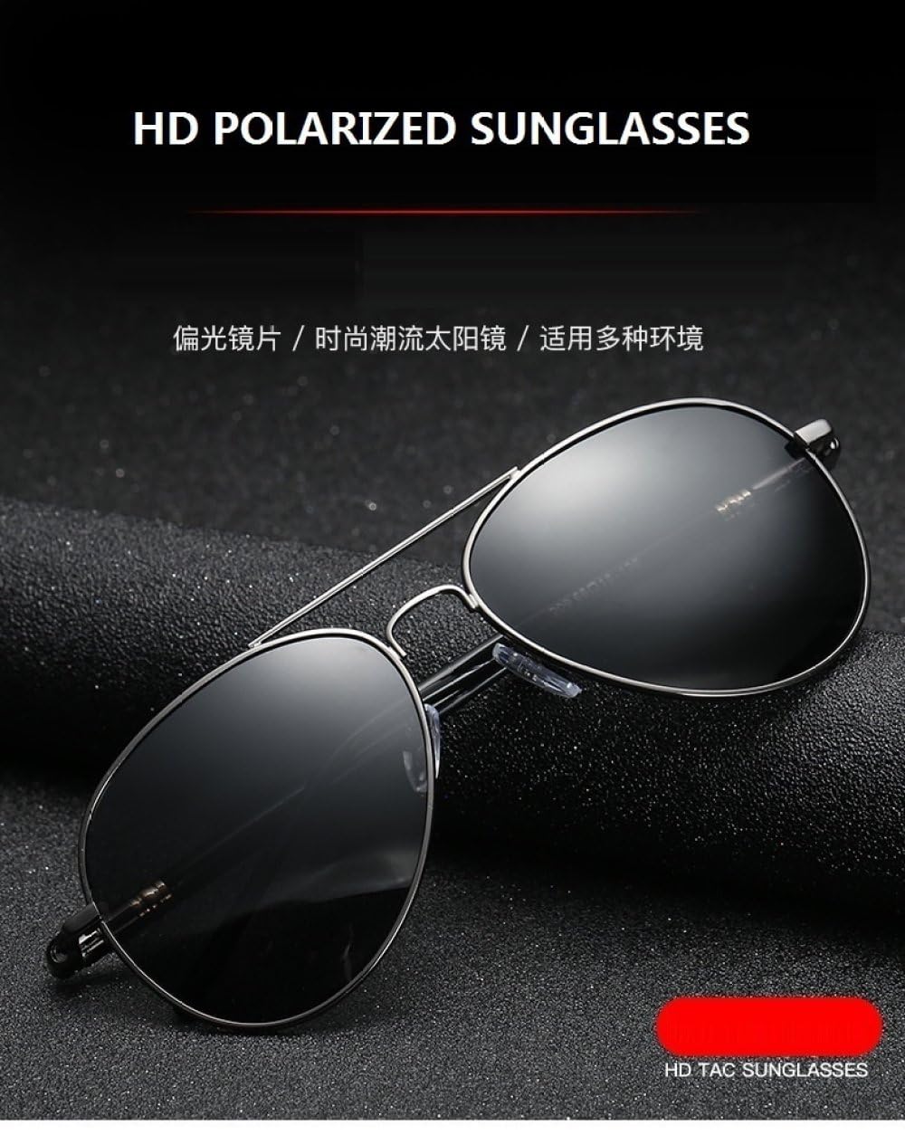 2024 męskie spolaryzowane okulary przeciwsłoneczne okulary przeciwsłoneczne do jazdy dla mężczyzn kobiety męskie Vintage czarne okulary przeciwsłoneczne pilotki UV400,04 brązowy, brązowy
