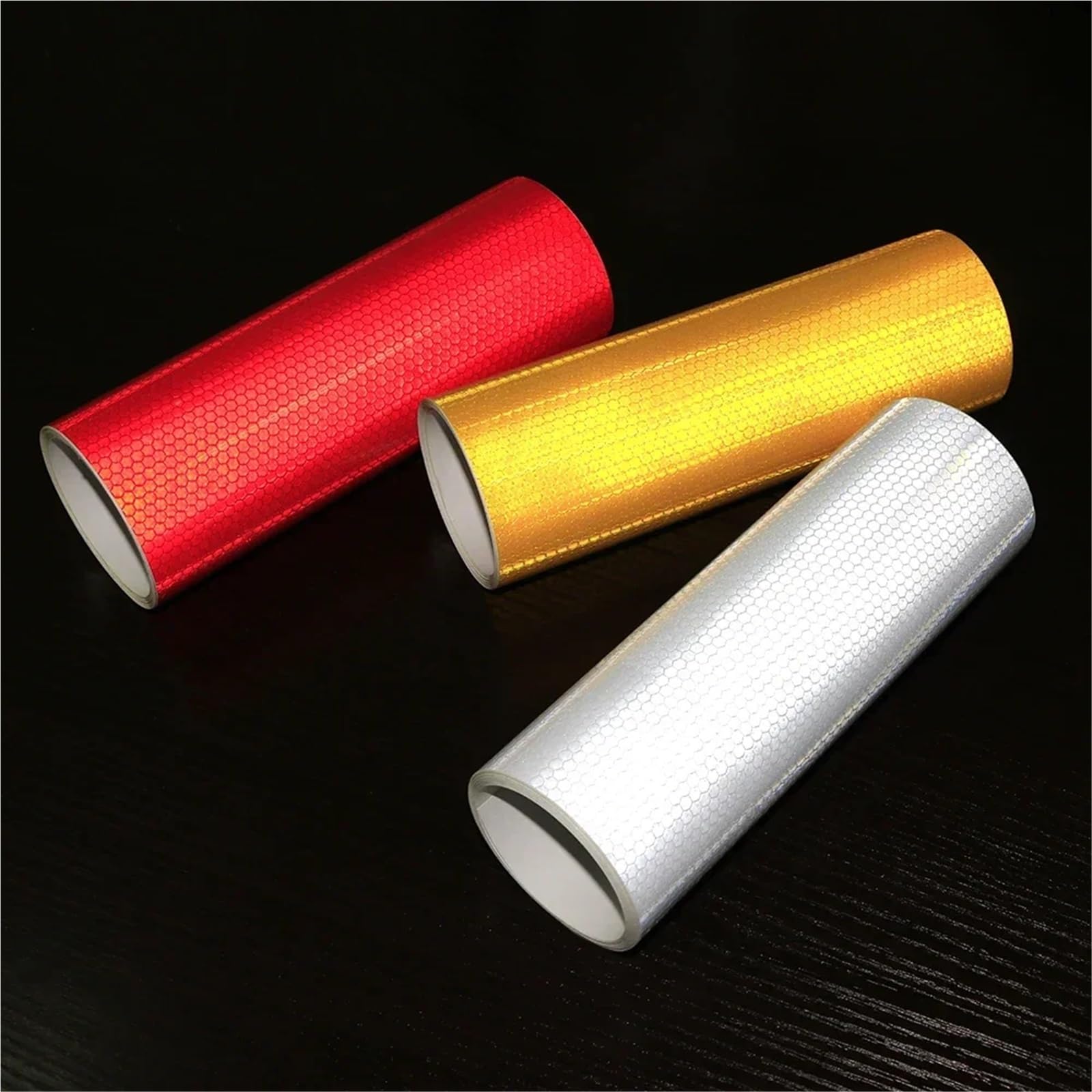 Marca De Seguridad Adhesiva Cinta Reflectante for Coche 3 Piezas Para Coches