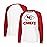 Ultra Game NFL Official Adults Super Soft Raglan Baseball Long Sleeve T-Shirt - Unisex, Kansas City Chiefs, White, X-Large