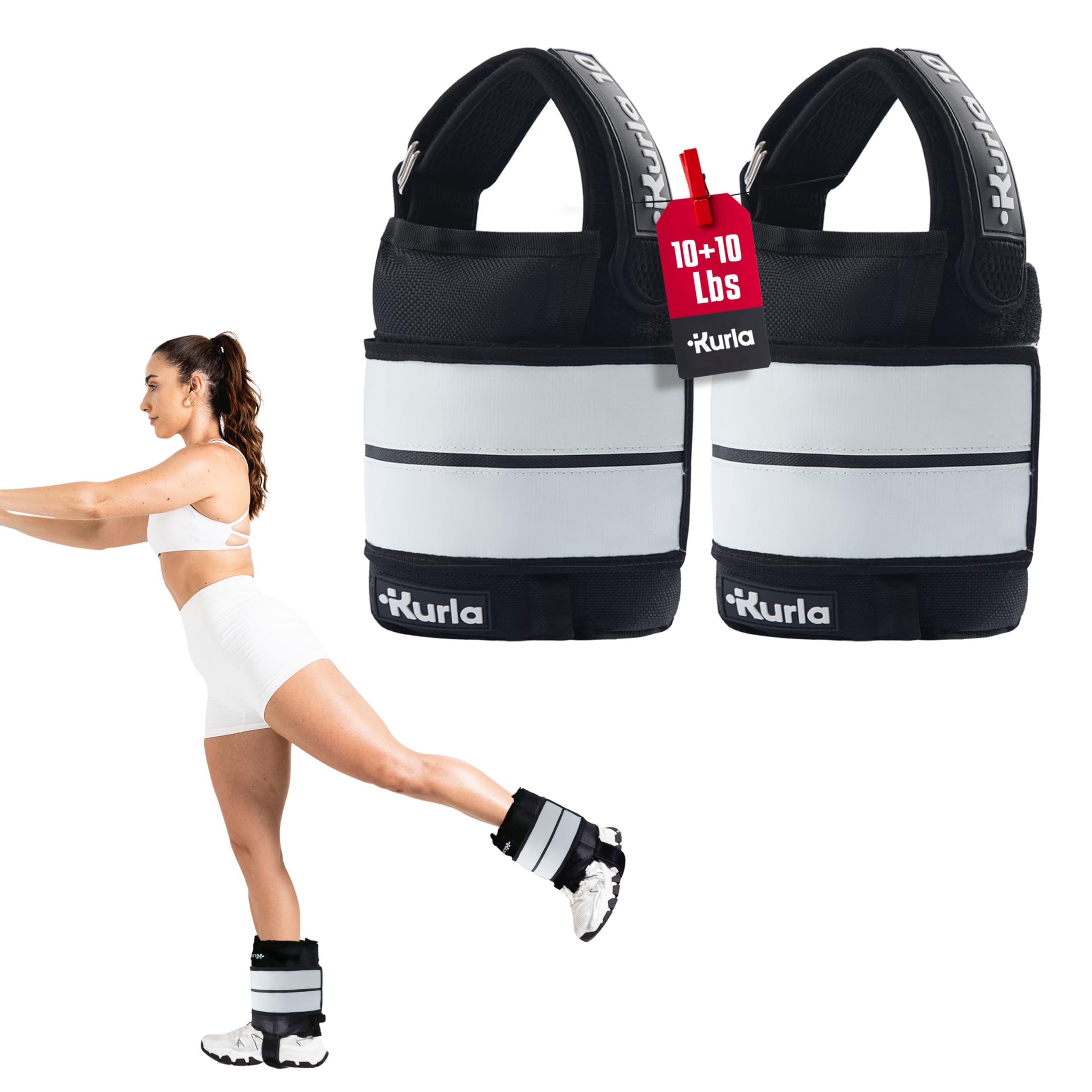 Kurla Dual-Strap Ankle Weights