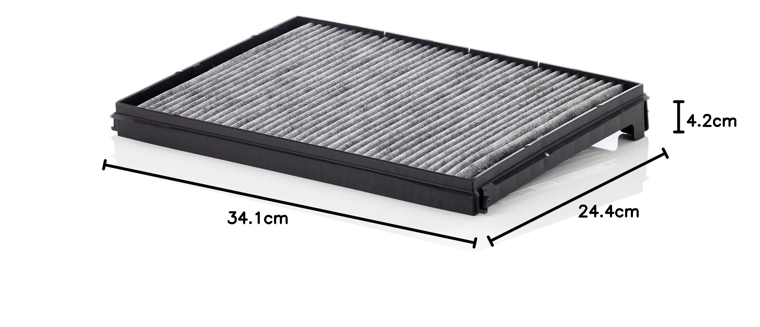 MANN-FILTER CUK 37 001 – Filtro De Habitáculo Con Carbón Activo Para Camiones (Calidad Original)