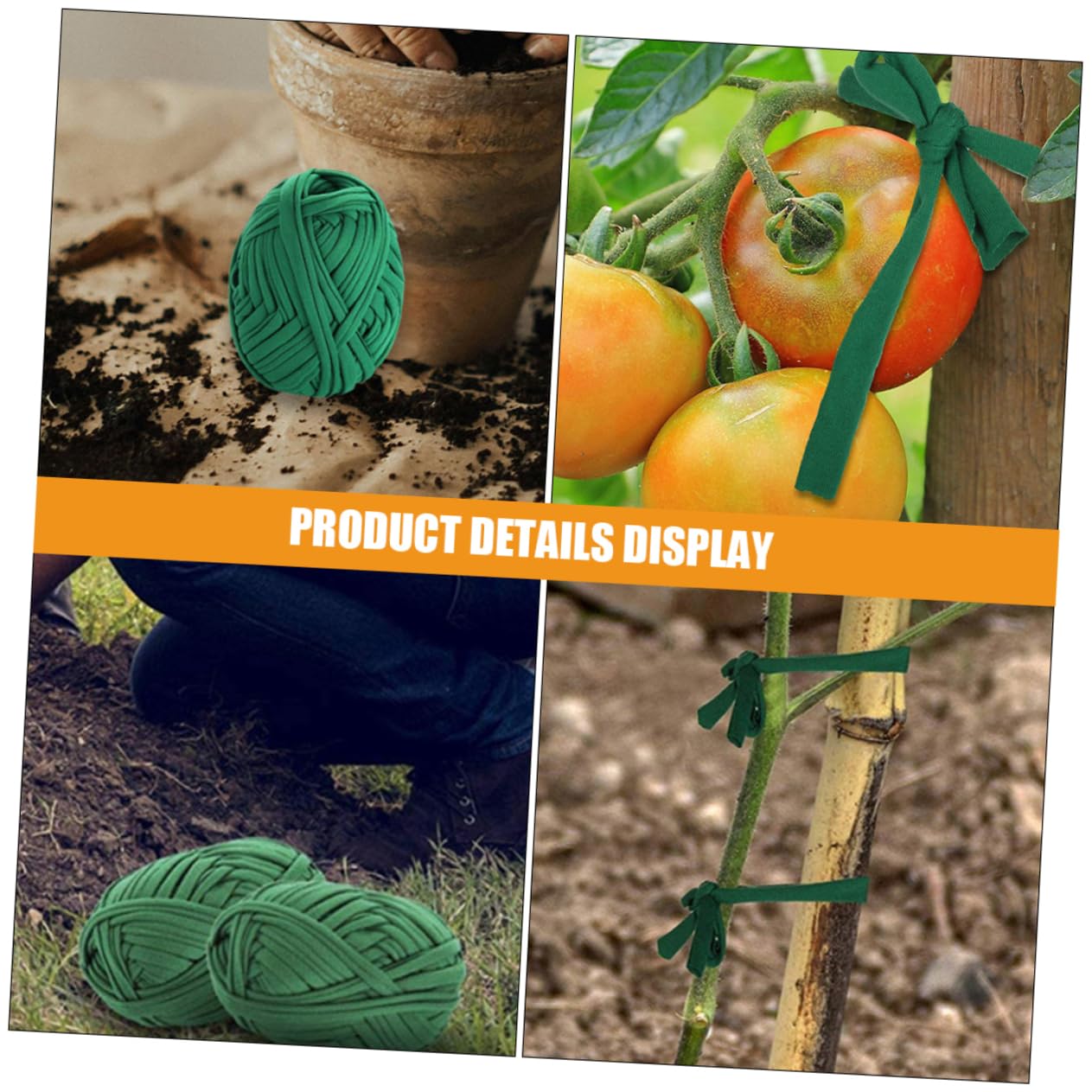 SUPVOX 8rouleaux Sangles De Soutien pour Arbres Strap De Fixation Robuste pour Vos Plantes Sécurité Ajustable Et Durable
