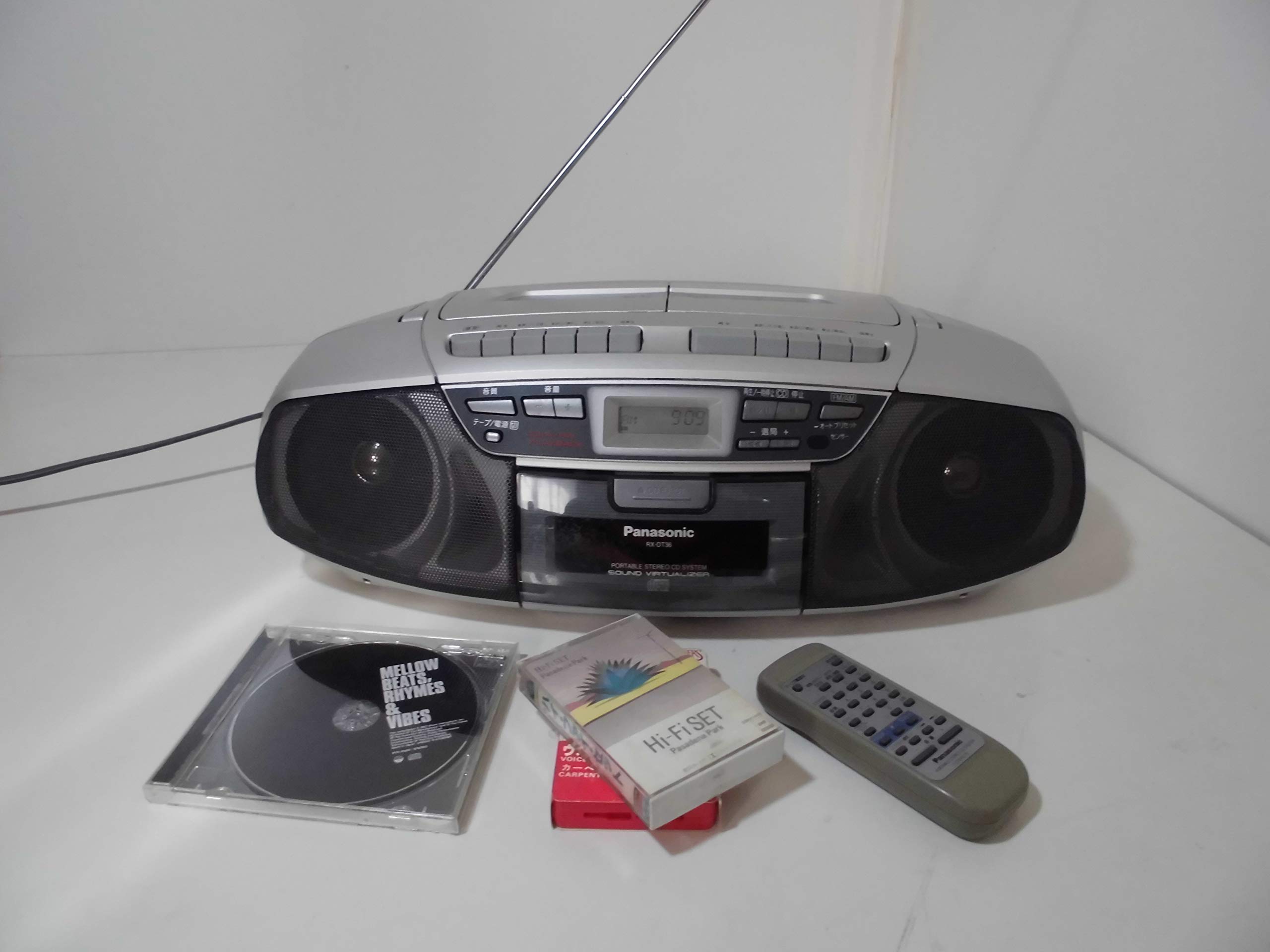 Amazon.co.jp: パナソニック CDラジオカセット シルバー RX-DT36-S 