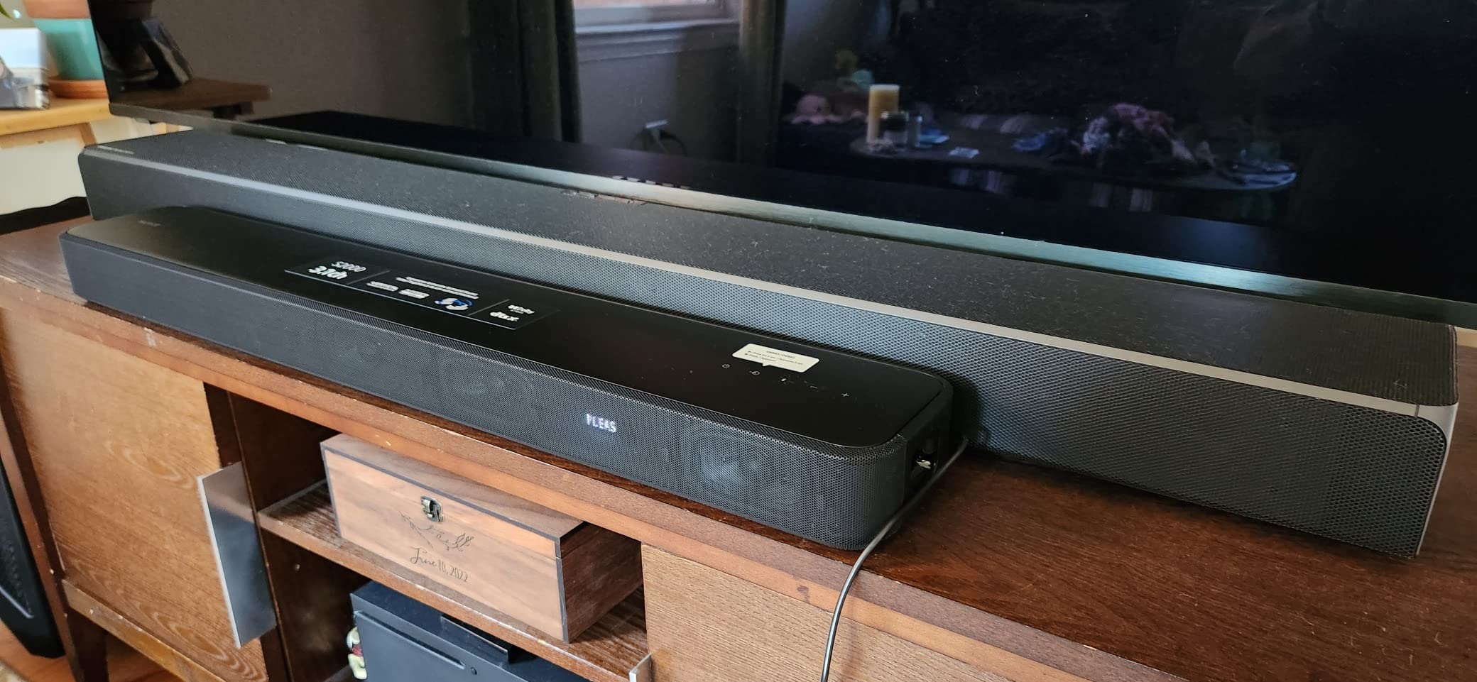 Sony HT-S2000 soundbar lifestyle image in a living room