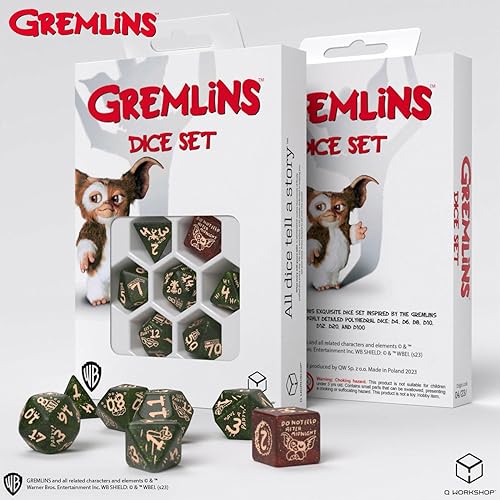 Miniatura 4 de Juego de dados Gremlins de Q-Workshop, dados