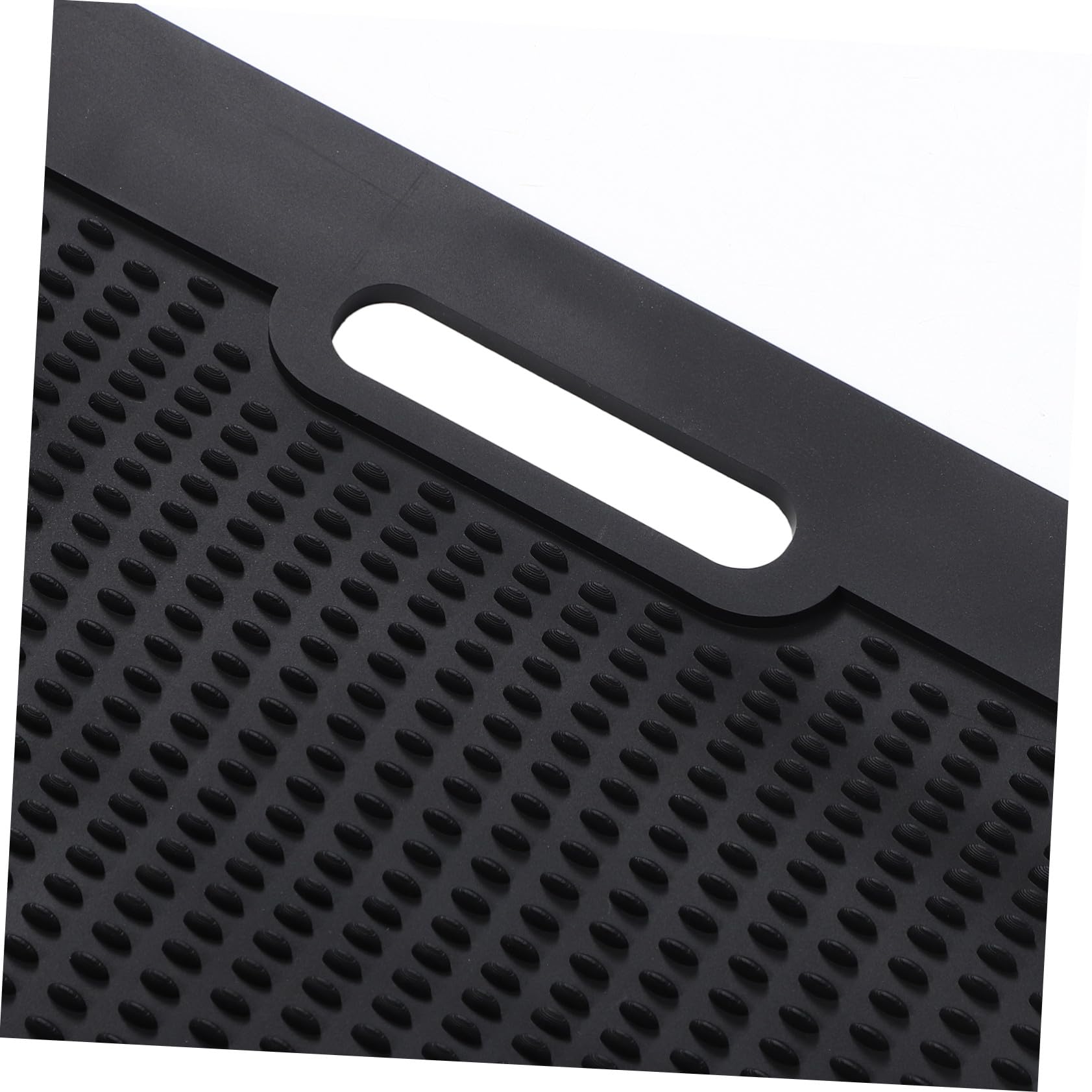 Pvc Fischmatte Antirutsch Küchenmatte Fischputzbrett Entwässerungsmatte Fischfiletunterlage Klein Schwarz Langlebig Vielseitig Für Fischreinigung Und Filetieren