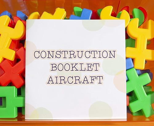 Miniatura 4 de Juego de ingeniería de aviones y automóviles (106 piezas) - Incluye bañera de almacenamiento y folleto de instrucciones - STEM y juguetes de