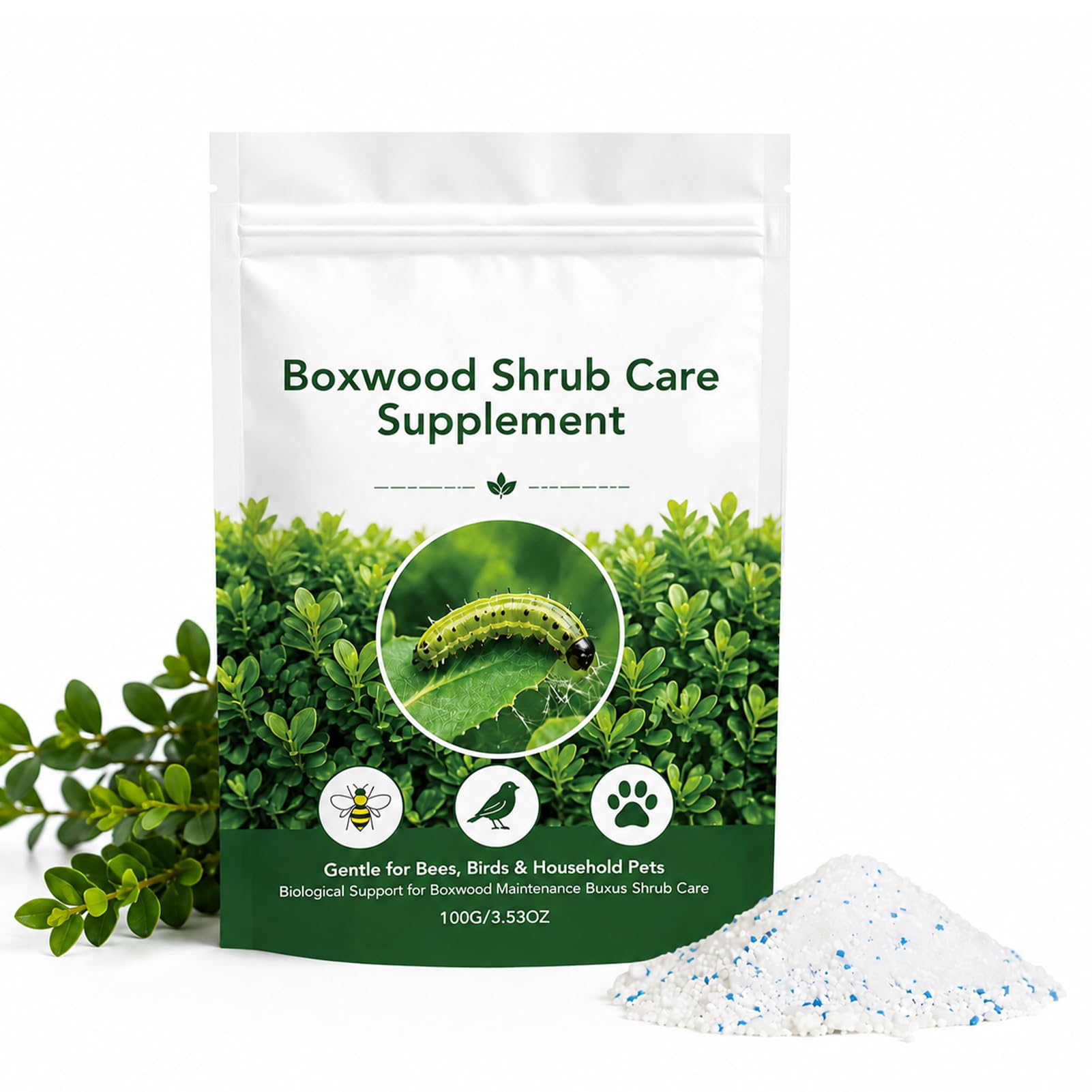 Box Tree Caterpillar Treatment - 100g (Covers 300m²)