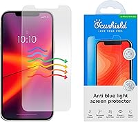 Vista 21 de Ocushield Protector de pantalla de vidrio templado antiluz azul para iPhone 15 (6.1") - Protege tus ojos, reduce las migrañas y mejora el sueño