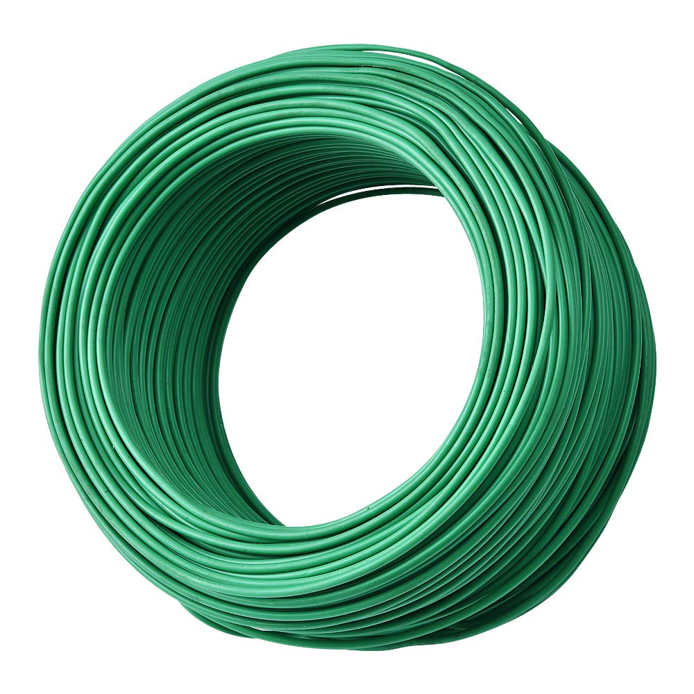 Green Soft Twist Tie Tomato Plant Tie TPR Garden Supply, for Supporting Plants and Home Organizing (328 feet/100 Meters)