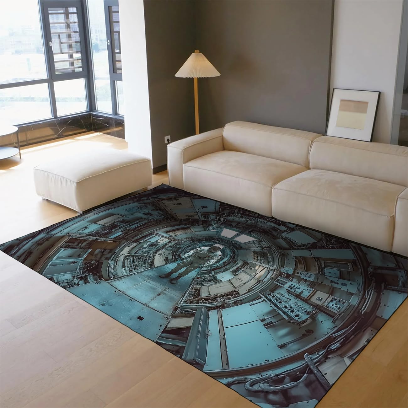 Dywaniki do gier do sypialni chłopców, 180 x 270 cm, zmywalny, astronauta, dywan do salonu, statku kosmicznego, kabiny, dywan dla mężczyzn, jaskini, nastolatków, dekoracja sypialni