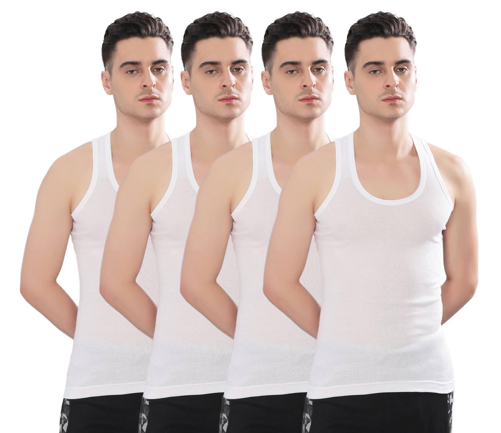 Men's Solid Regular Fit Vest