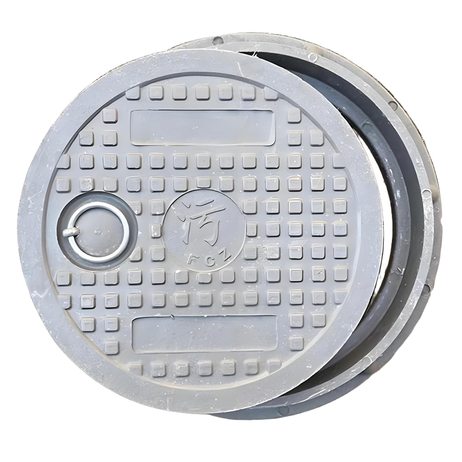 Couvercle d'accès encastré pour une pelouse et cour parfaite sans regard d'égout visible