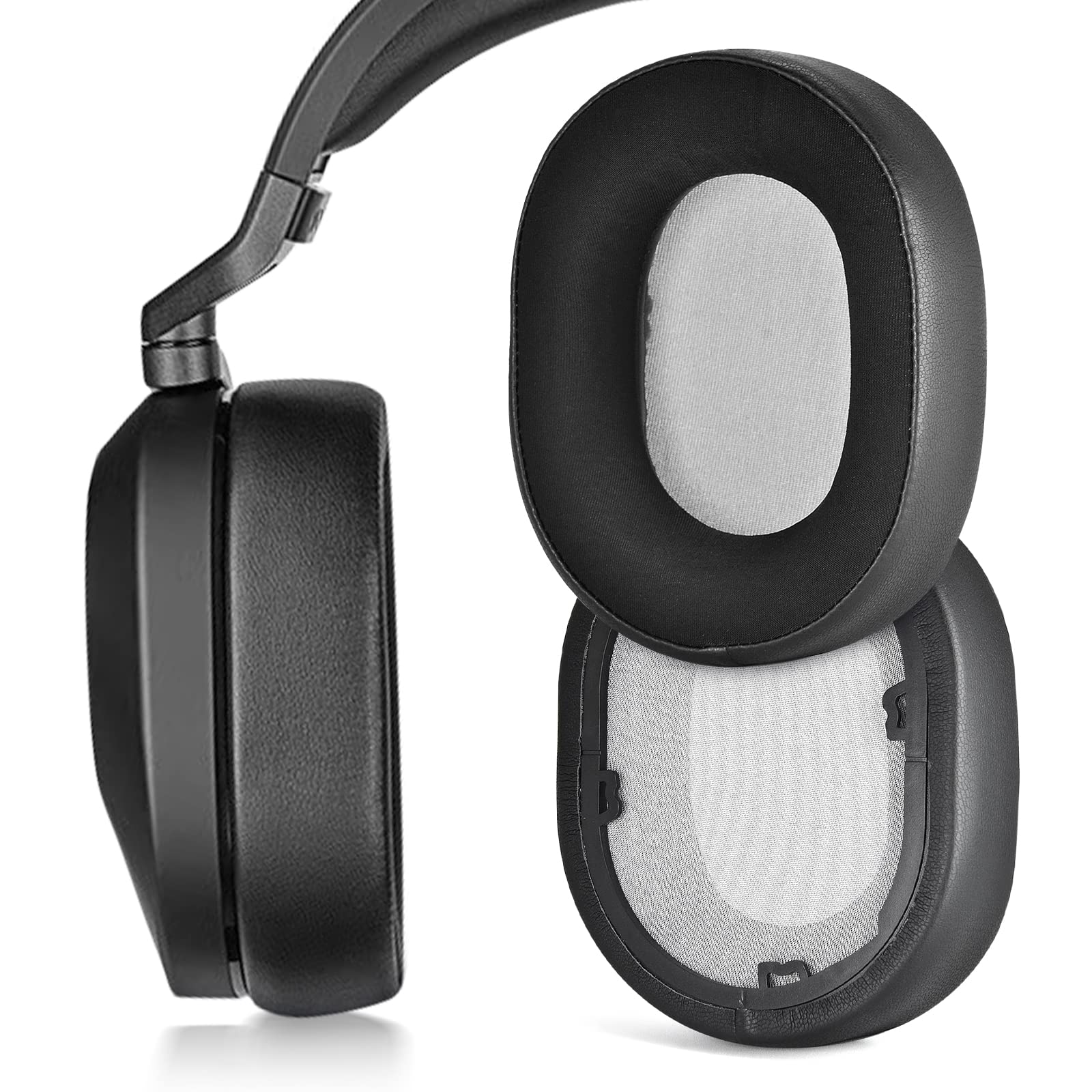 Cuscinetti Auricolari Di Ricambio Per Corsair HS55 E HS65 – In PU Morbido, Facili Da Installare E Senza Attrezzi (2 Pezzi)