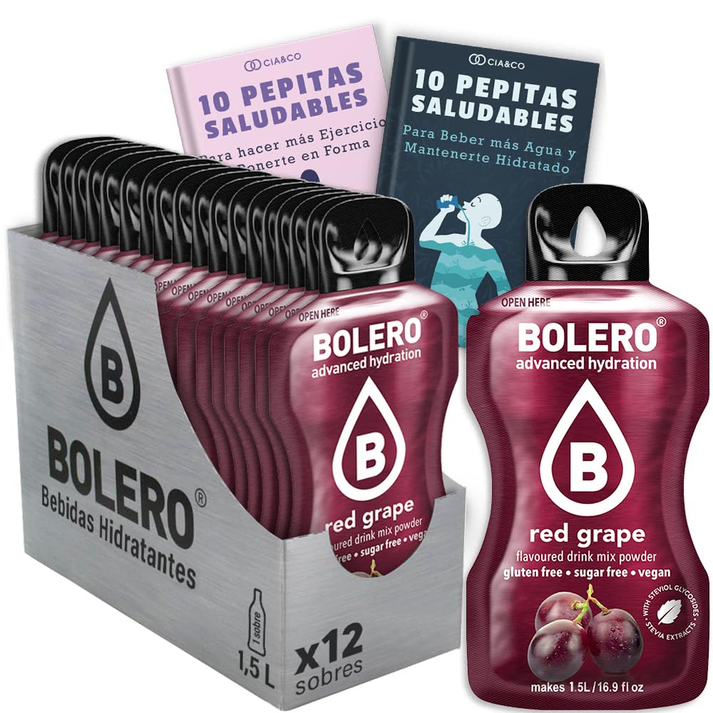 24 x Bebida Bolero COLA Hidratante Sin Azucar (24x9 grs) + 30 Pepitas Saludables para una vida más sana by Cia&Co — view 110
