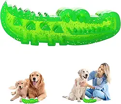 Alimentação lenta para mastigar e buscar, quebra-cabeça de alimentação lenta para cães, brinquedos para cães que dispensam comida lenta, perfeito para cães grandes, médios e pequenos