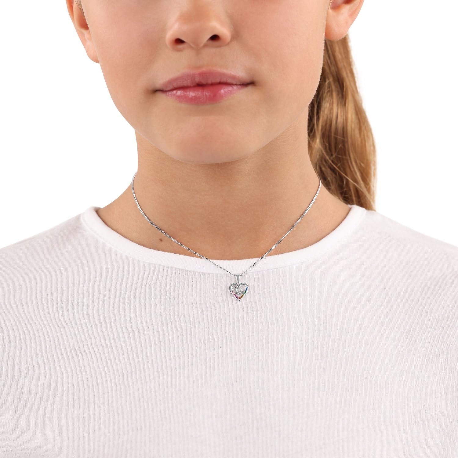 Prinzessin Lillifee Kette mit Anhänger 925 Sterling Silber Mädchen Kinder Halsschmuck