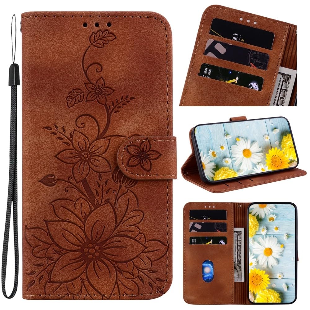 Protégez votre Samsung Galaxy S26 Edge avec cet étui portefeuille marron