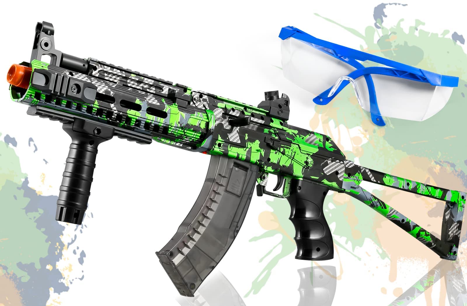 Buy Electric Splatter Gel Ball Full auto Toy Foam Blasters & s ...