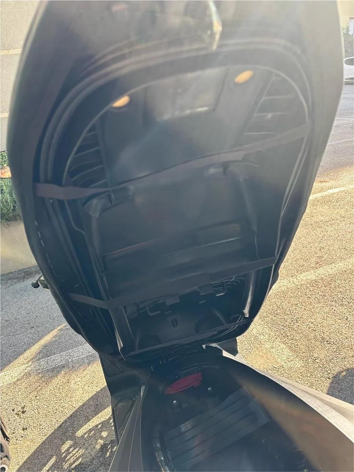 Cuscino Traspirante Coprisella Per Moto, Antiscivolo E Traspirante, Per Per Forza 250 125 NSS125 2018-2024, Con Protezione In Rete Cuscino Per Sedile Per Moto