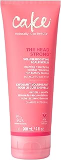 Cake Beauty Vegan Scalp Exfoliator Scrub - Scalp Detox Cleanser for Build Up, Volume & Itchy Scalp Relief - Cruelty Free Hair Exfoliating Scrub for Scalp