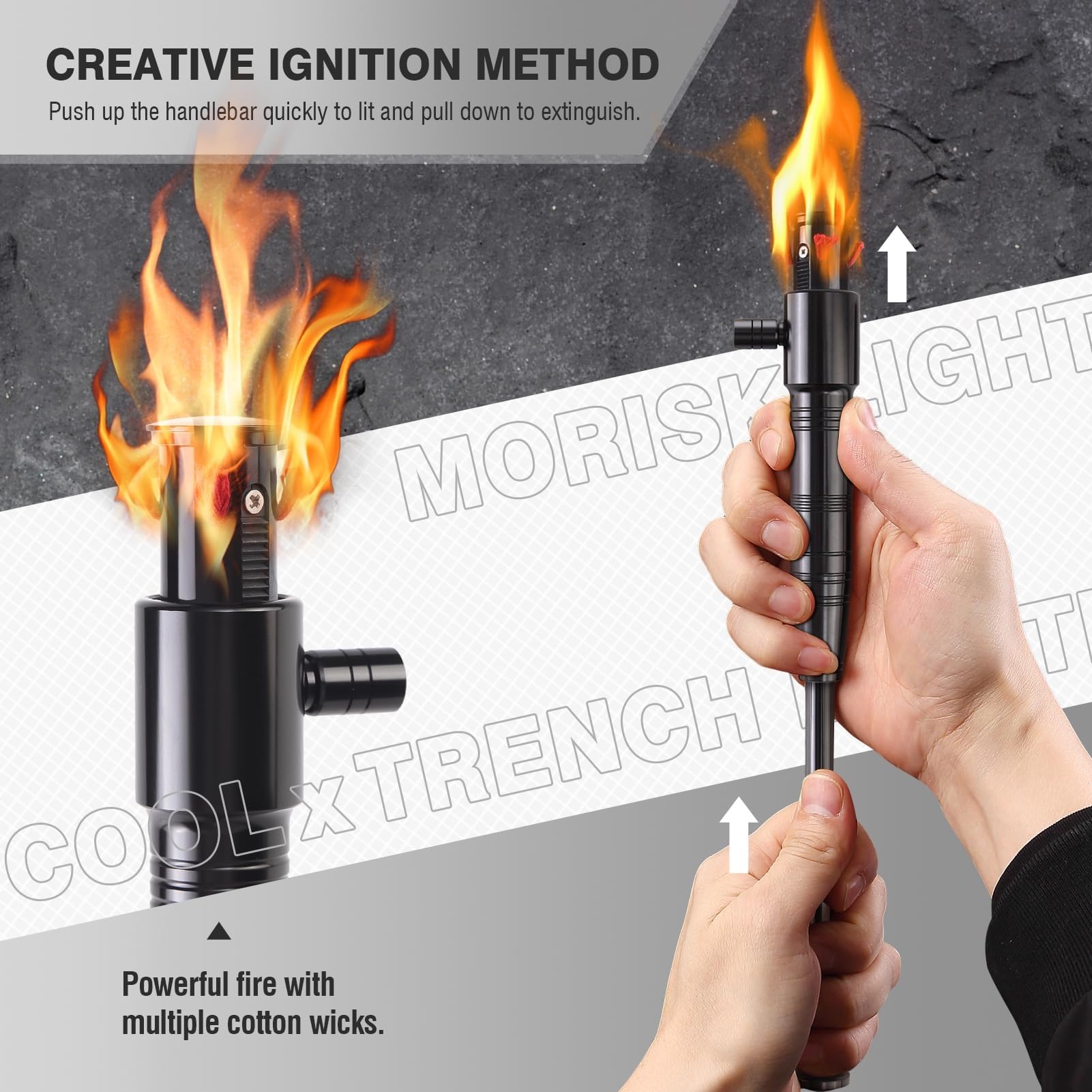 Briquet Coupe-vent Au Kérosène Sculpté à La Main En Cuivre Pur, Briquets Portables Rétro, Allumage Par Meule, Coffret Cadeau Exquis, Cadeau For Le Père Des Hommes (kérosène Non Inclus)(Black Gold