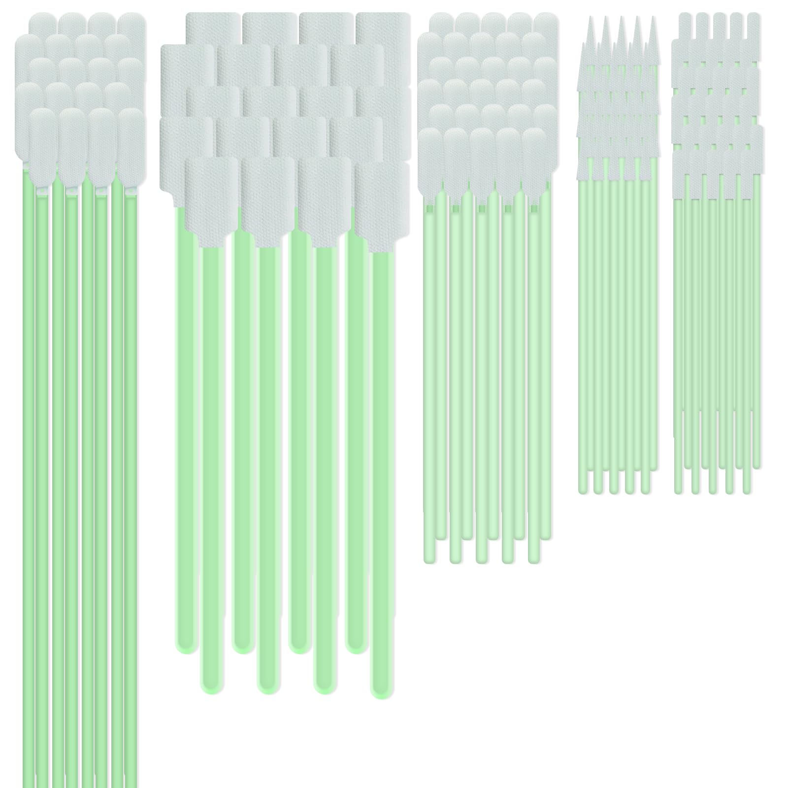 Sponsored Ad – Cleaning Swab Kit 130 Pcs,Multi-Purpose Microfiber Knitted Polyester Swab Sticks (5 Types) Lint Free Swabs for Inkjet Printer Print Head Optics Lens Camera Optical Equipment Auto Detailing