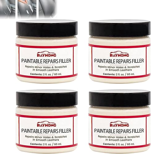 Miniatura 10 de Alkyne Relleno de cuero, pasta de relleno de cuero, crema reparadora de relleno de cuero para automóvil, acondicionador restaurador de color de