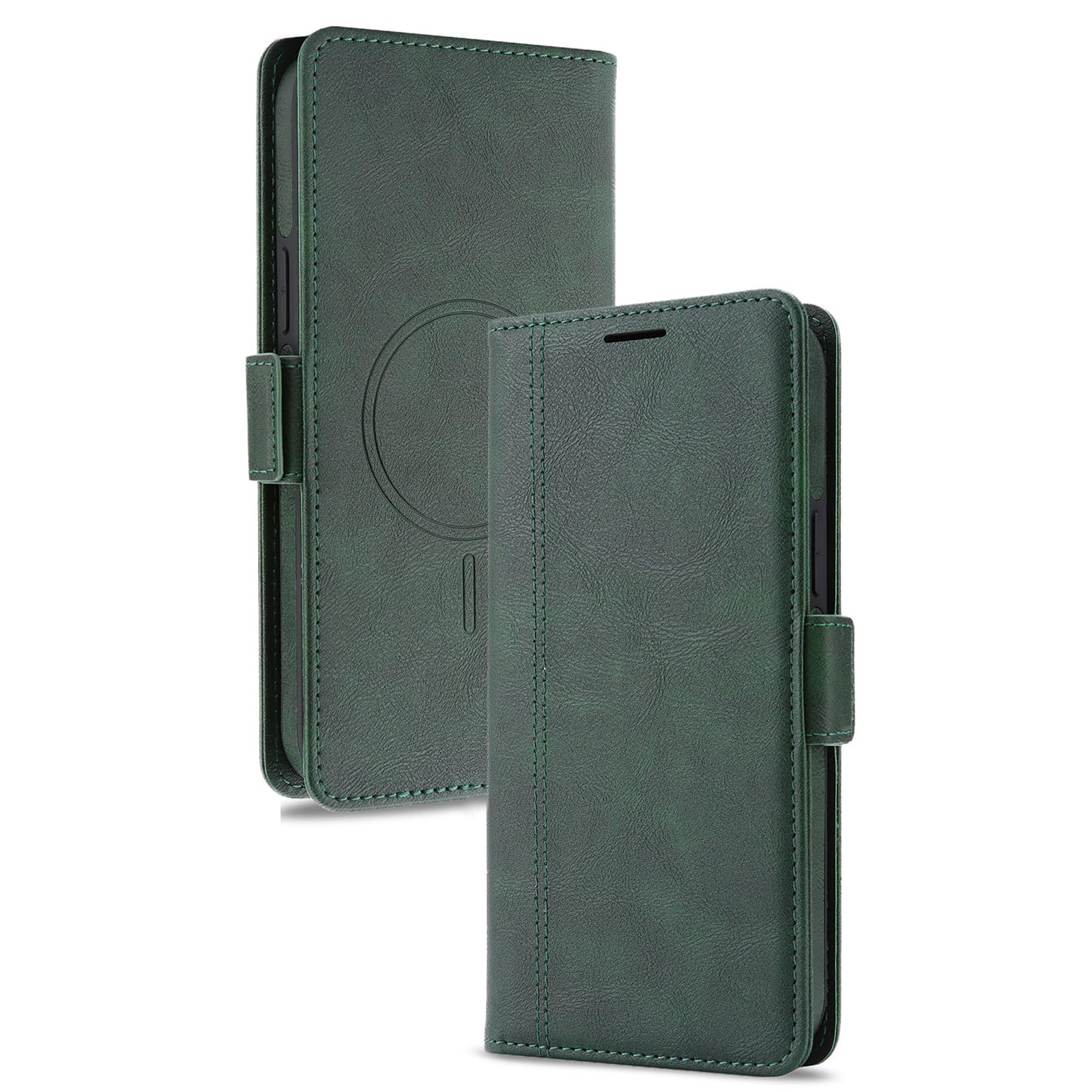 MFAOSHI Magnetic Case for Samsung Galaxy S26 Ultra/S26 +/S26, Detachable Wallet Flip Phone Case with Support Function Leather Cover