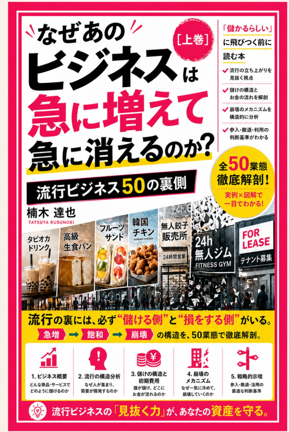 なぜあのビジネスは急に増えて急に消えるのか？［上巻］