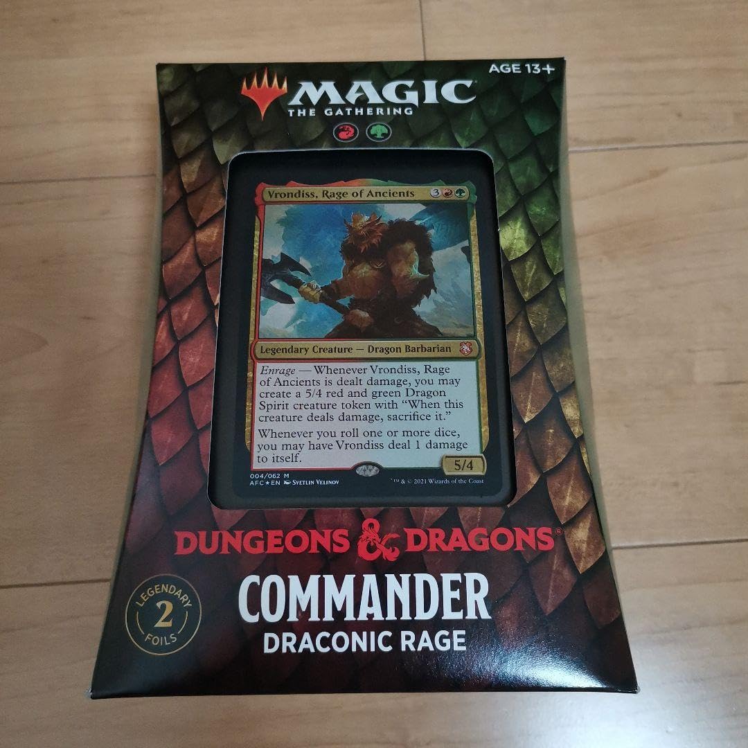 MTG フォーゴトン・レルム探訪 統率者デッキ 日本語版「ドラゴンの怒り 