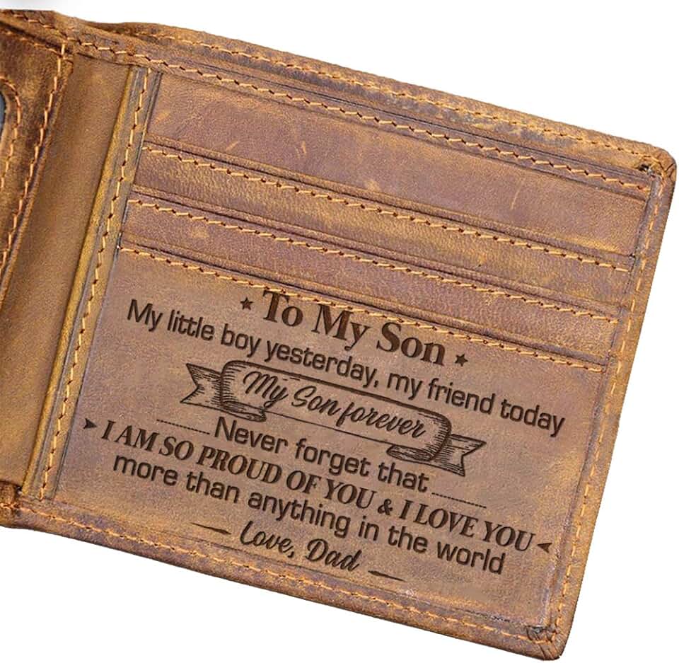 father to son wallet