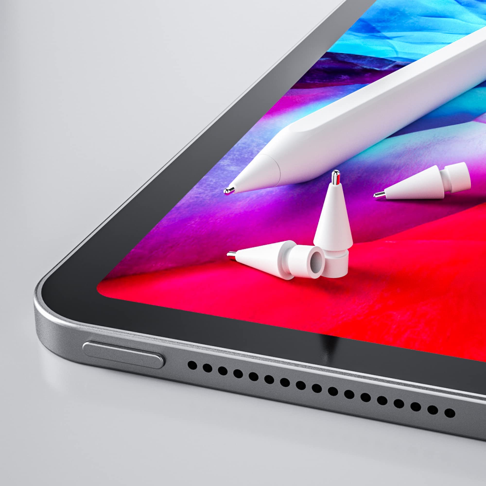 Amazon.co.jp: PZOZ 4個入り Apple Pencil ペン先 アップルペンシル 1 