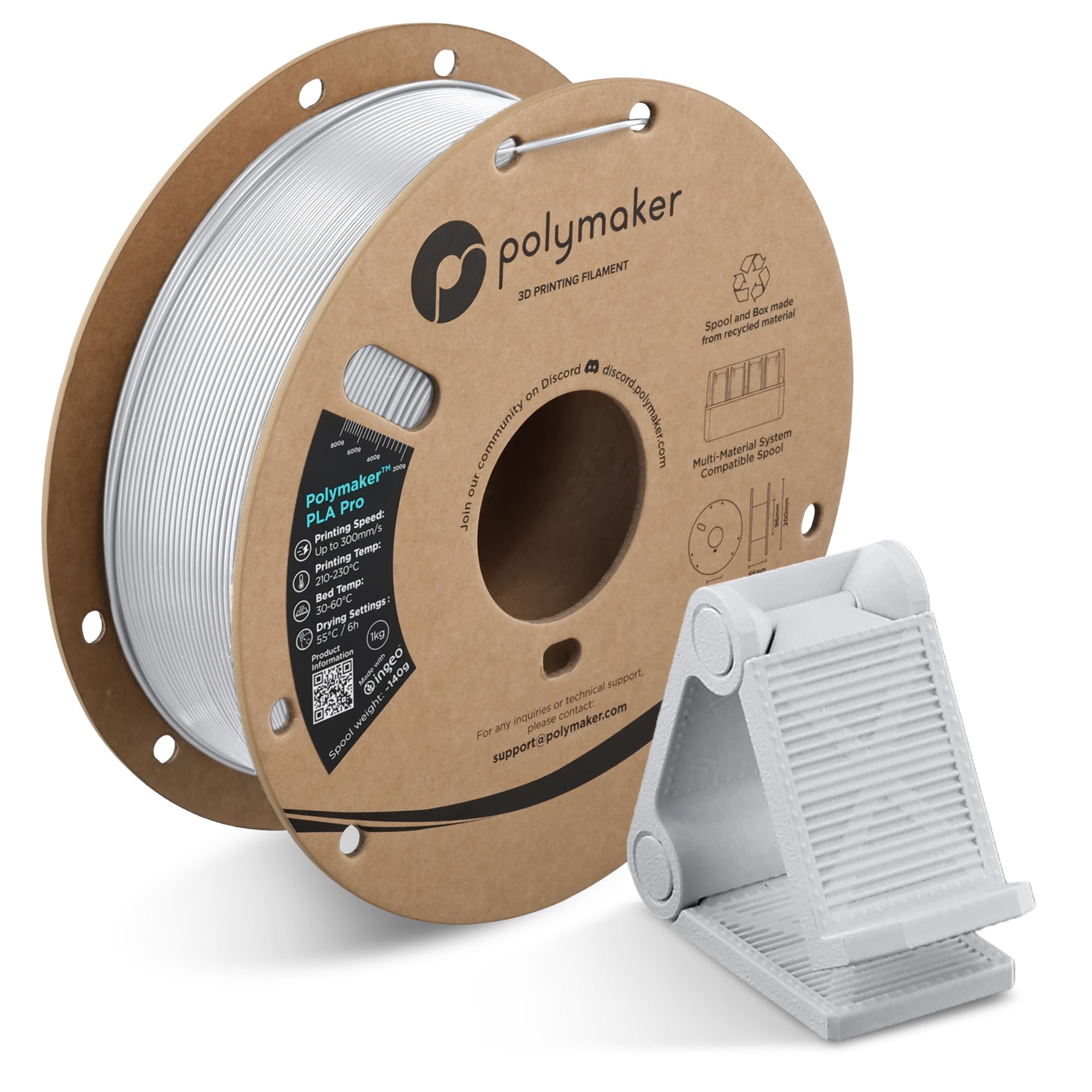 Polymaker PLA Pro Filament - Durable 3D Printing -30