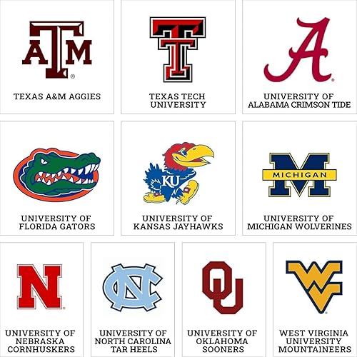 Miniatura 8 de Auburn University Tigers - Lámpara de luz nocturna con letrero LED de baloncesto con control remoto, pantalla iluminada con nombre o imagen