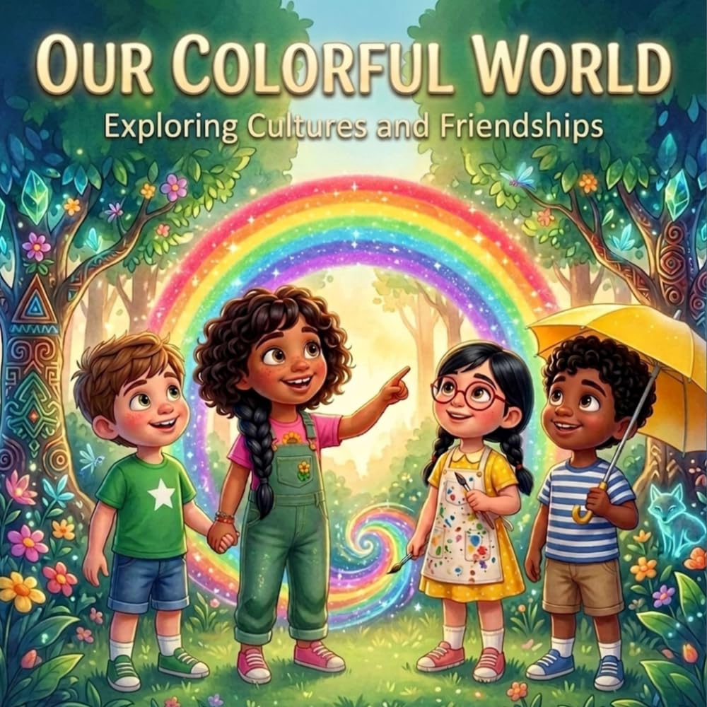 Our Colorful World: Exploring Cultures and Friendships: A Heartwarming Children's Picture Book on Diversity and Acceptance
