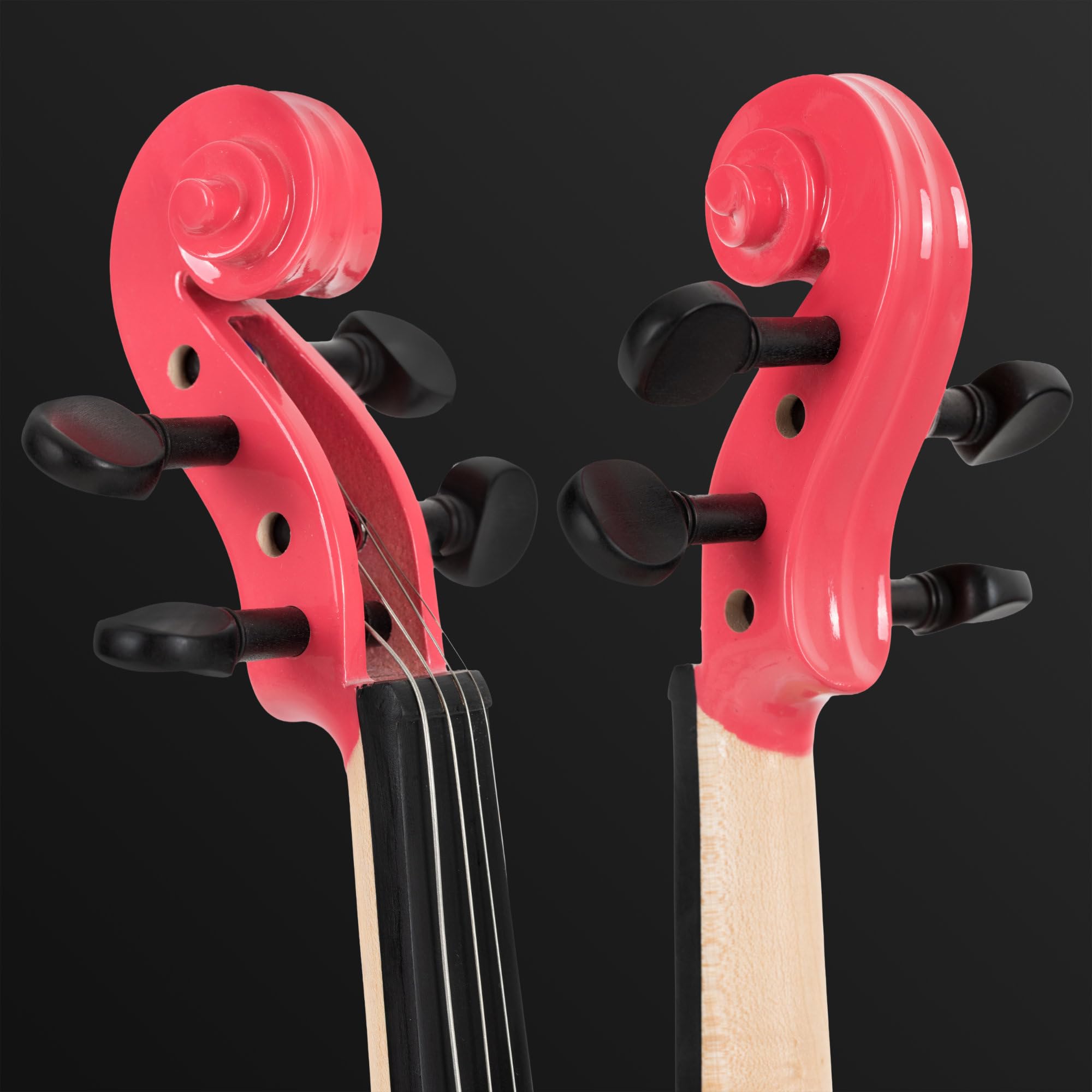 Classic Cantabile VP-100PK Set De Violín 1/2 Rosa, Tamaño: 1/2, Tapa: Abeto