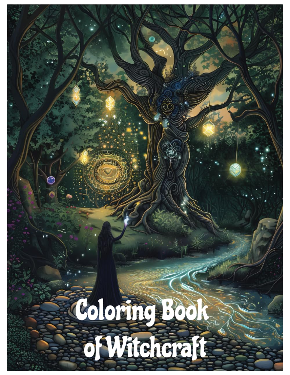 The Coloring Book of Witchcraft: For Adults | 41 Enchanted Illustrations for Creativity, Relaxation, and Connection with the Mystical | Adults Fantasy Coloring Book (The Bewitched Color Series)