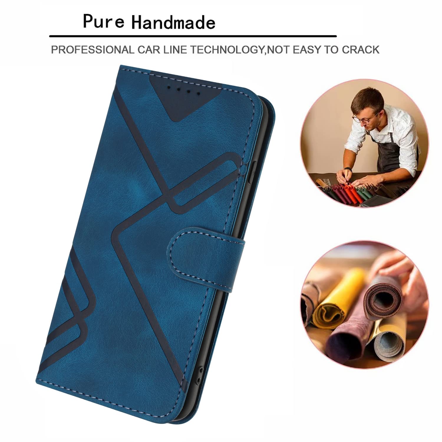 Cover Compatibile con Google Pixel 8 Pro Custodia Pelle