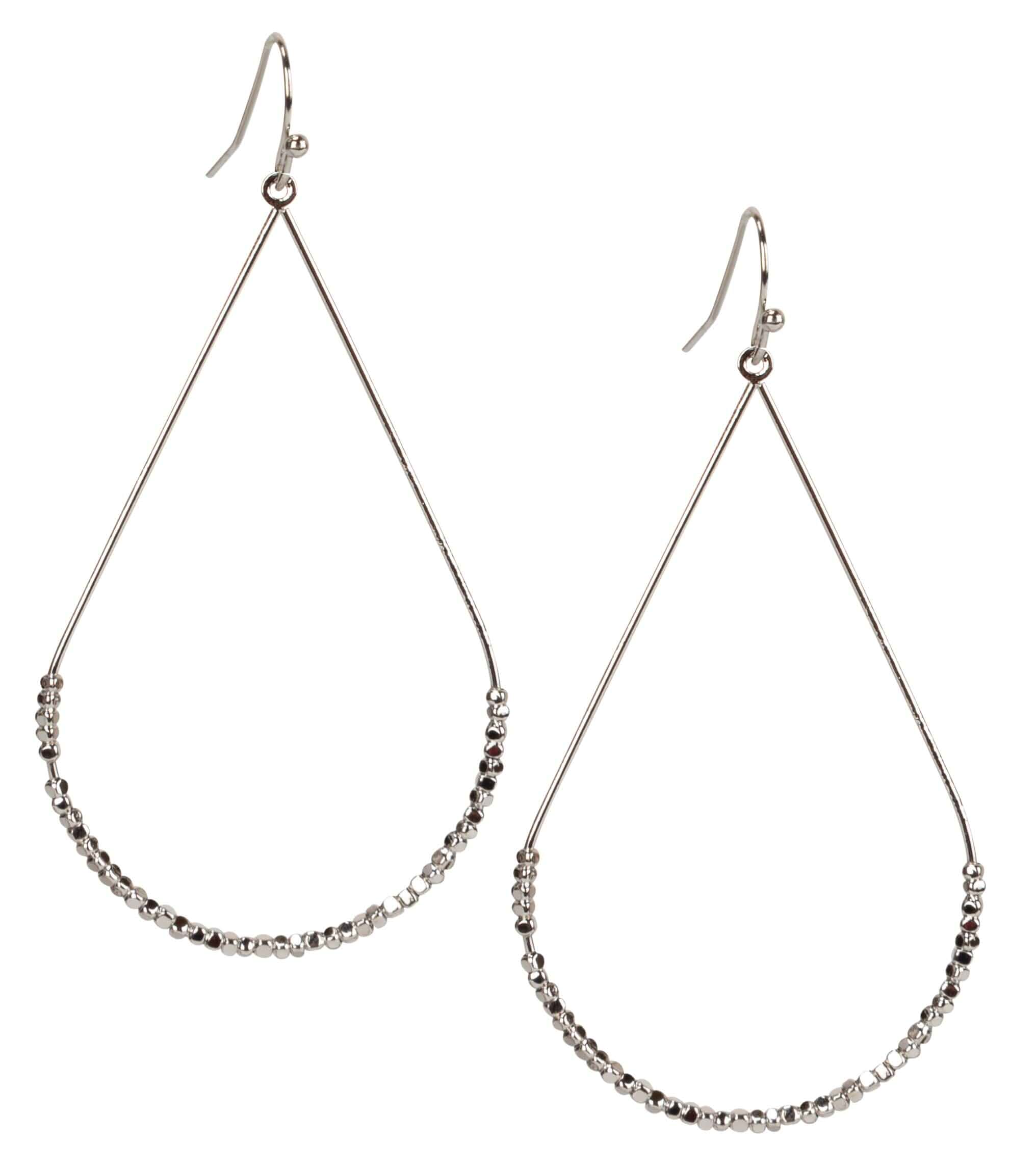 SPUNKYsoul Vintage Retro Women's Earrings, Geometric Hoop Dangle Jewelry Lightweight Accessory Artistic Details, French Hook Durable Alloy Construction, Versatile Daily Wear Or Special Occasions.