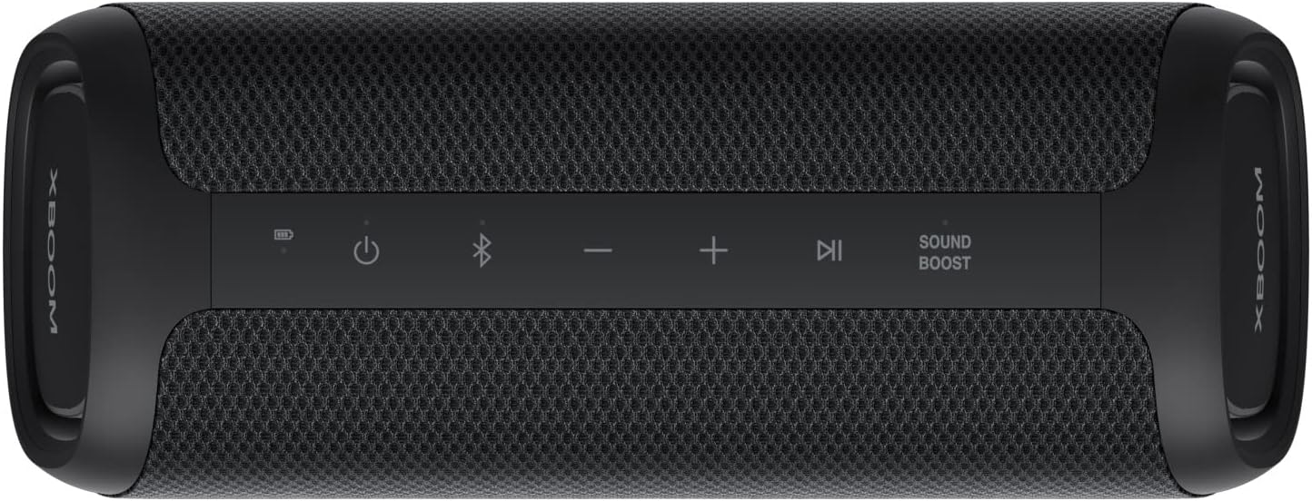 LG XBOOM Cassa bluetooth, Speaker Bluetooth Portatile con Sound Boost(40W, Google, Siri,Alexa),mini cassa bluetooth DXG7QBK DXG7 Nero - Immagine 3