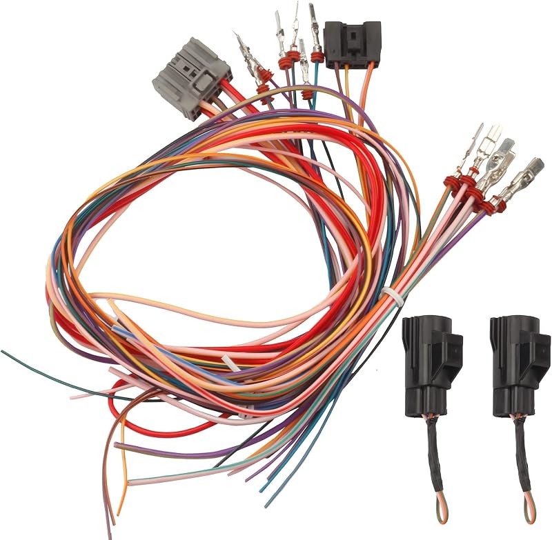 Kit de fiação para interruptor auxiliar Dasbecan, substituição 68209998AC para Ram 2500/3500/4500/5500 2013–2018 – 20 peças