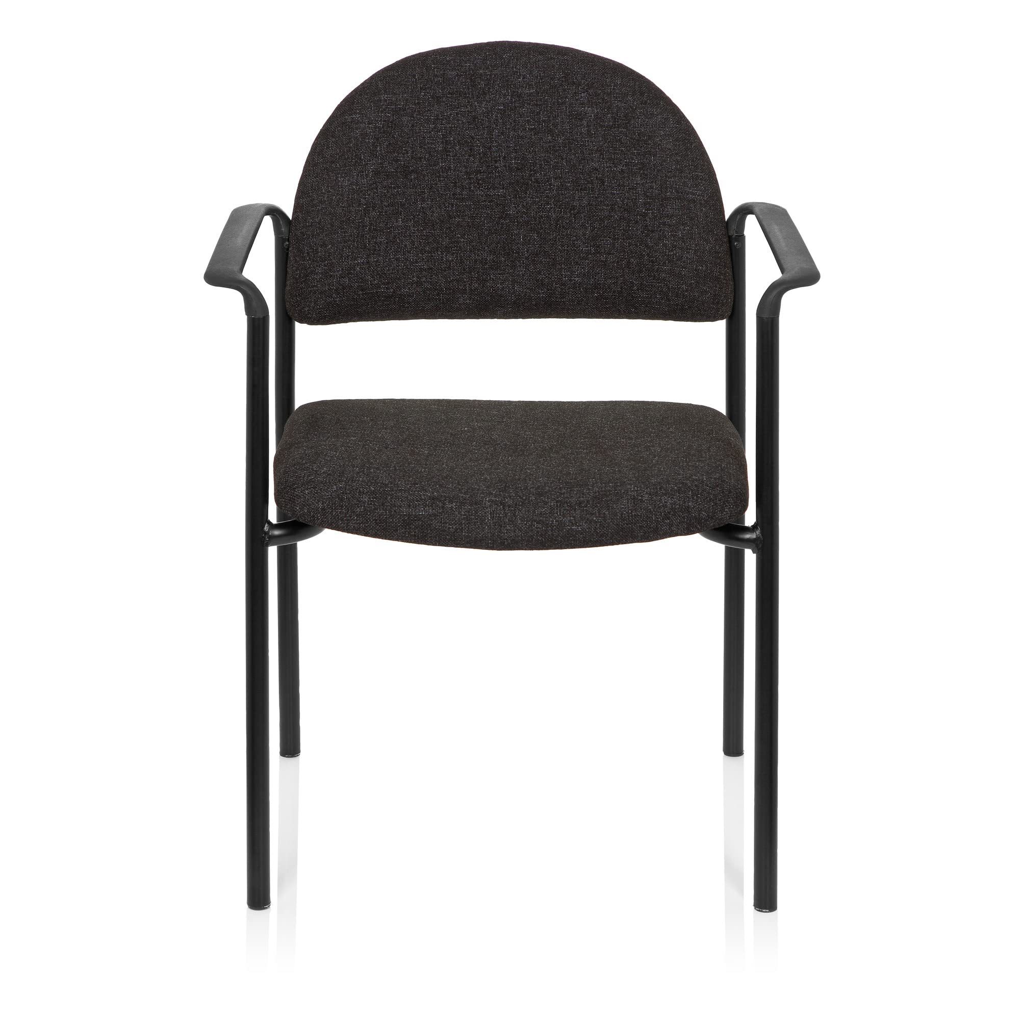HJH Office 704331 conferenza rivestita XT 700 Riunioni con Braccioli, Visitatore, Tessuto Grigio