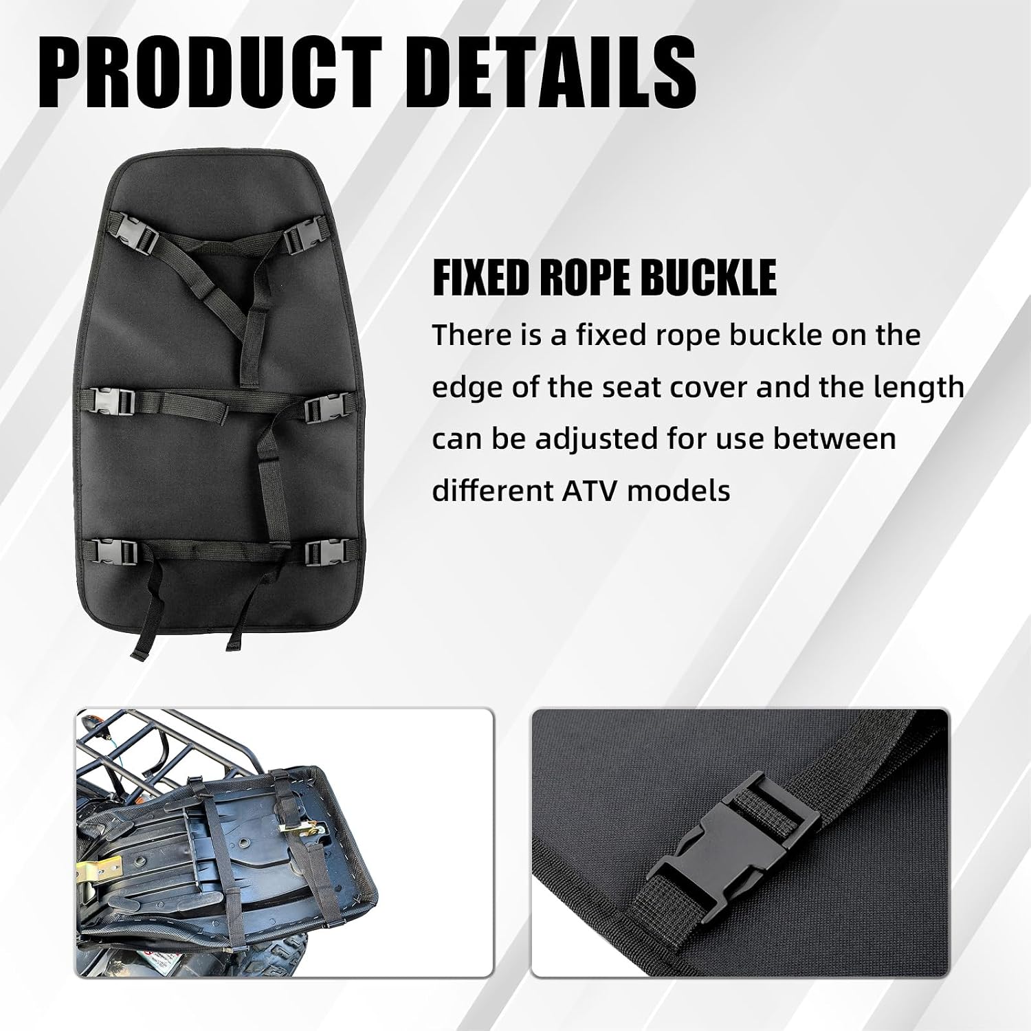Air Seat Cushion Padded Seat Cover Cooling Breathable 3D Mesh Universal for ATV Motorcycles
