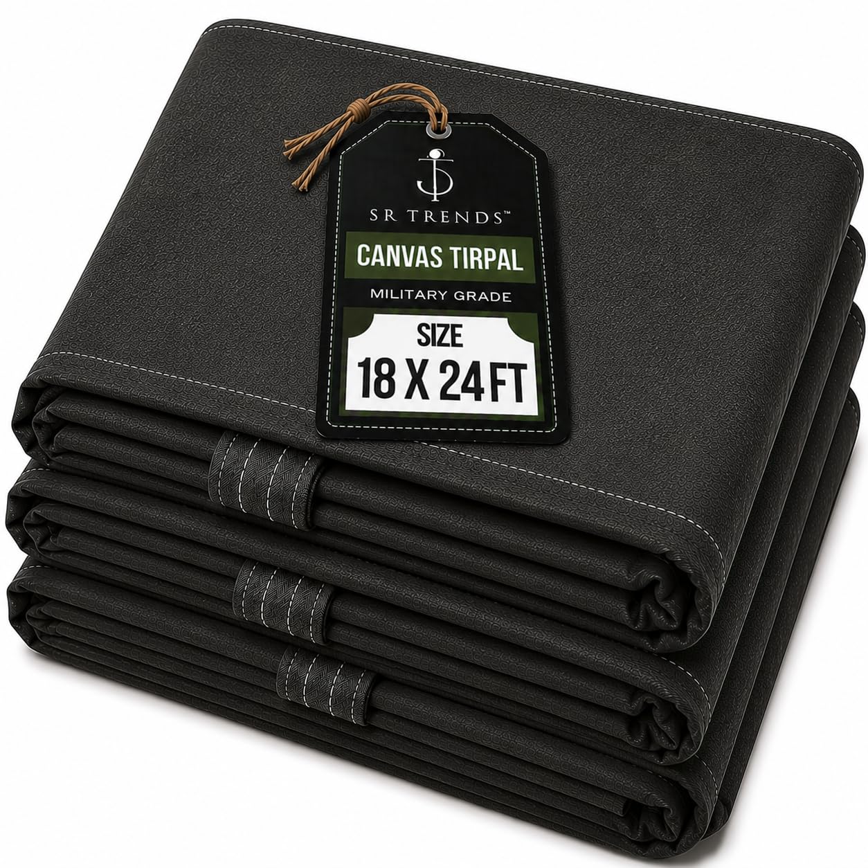 700 GSM Waterproof Tarpaulin | Durable, UV-Resistant Tarp for Outdoor, Construction & Camping (Grey, 2.5 x 2.5 FT) — Amazon image 26