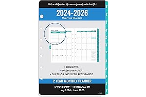 2024-2026 Monthly Planner Refill - The Best Way to Plan