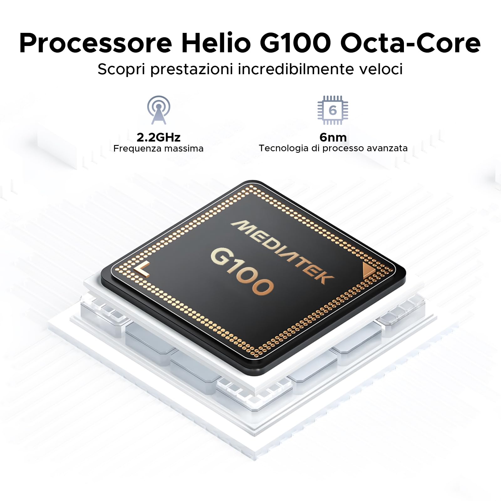 DOOGEE Tab E3+ Tablet 12 Pollici Helio G100, Android 15 Gaming Tablet Con Sim 2.4K 7.5mm, 32GB+256GB, 8800mAh 18W OTG 4G LTE, Dual Card Slots WiFi 2.4G/5G, 13MP+5MP, 90Hz Quattro Altoparlanti, Nero